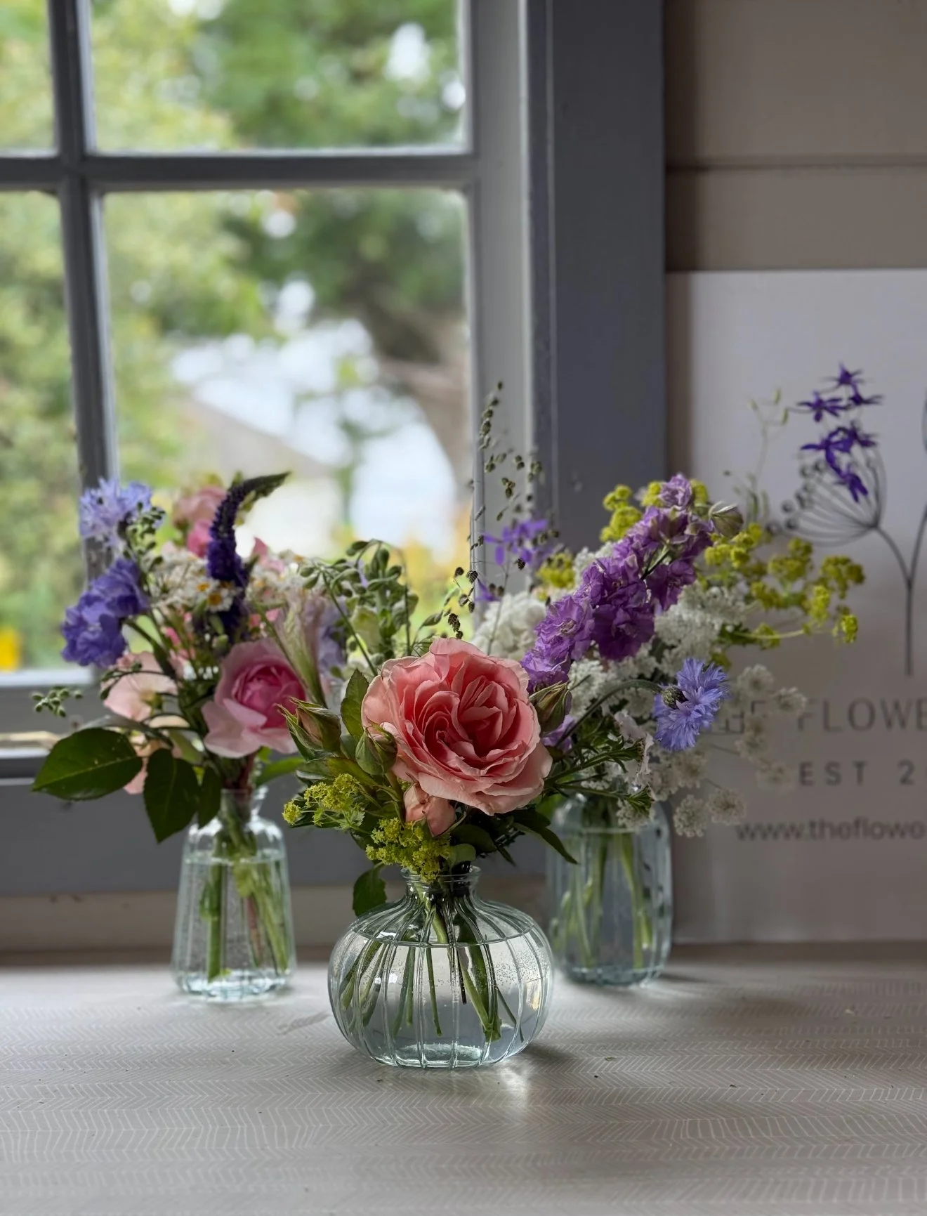 Hand picked Bud Vase Posies