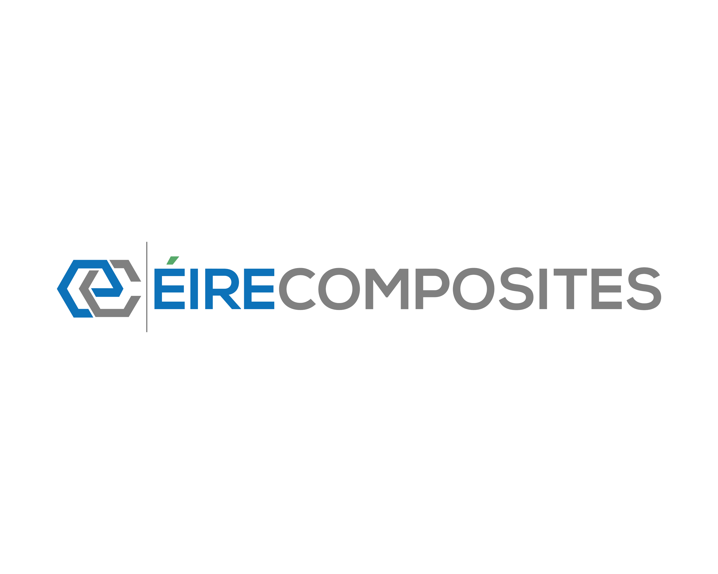 Logo of Ére composites company featuring a hexagonal graphic and the text 'ÉRE COMPOSITES' in blue and gray.