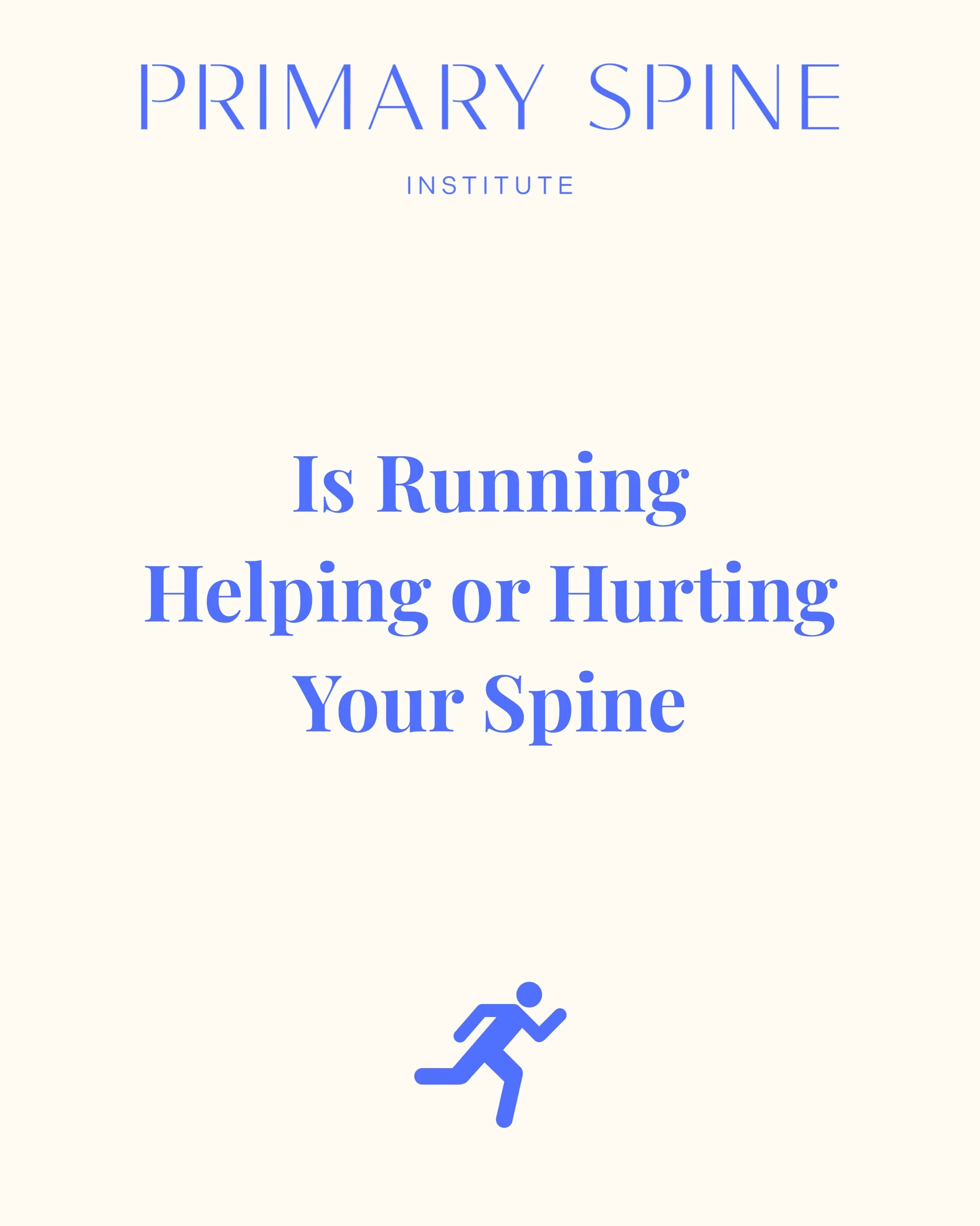 Is running helping your spine or making it worse?🏃&zwj;♀️

Whether you&rsquo;re dealing with scoliosis, hyperkyphosis, sciatica, disc compression, poor posture, neck pain, or chronic back pain, the answer isn&rsquo;t always to stop running, it&rsquo