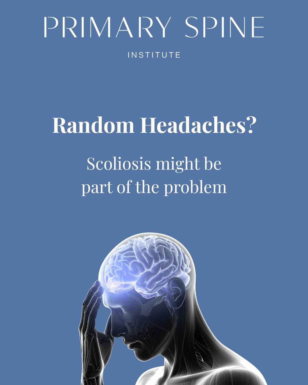 😩Headaches that keep coming back? Your spine might be trying to tell you something ⚠️

Scoliosis doesn&rsquo;t just affect your back; it can throw off posture, compress nerves, and disrupt circulation, all of which can show up as headaches you didn&