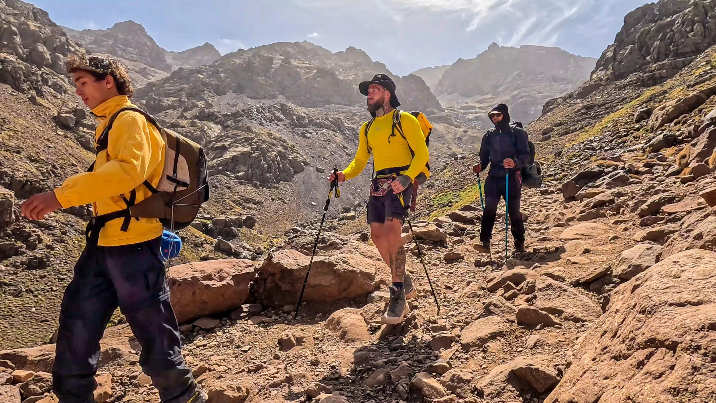 Training for Mount Toubkal