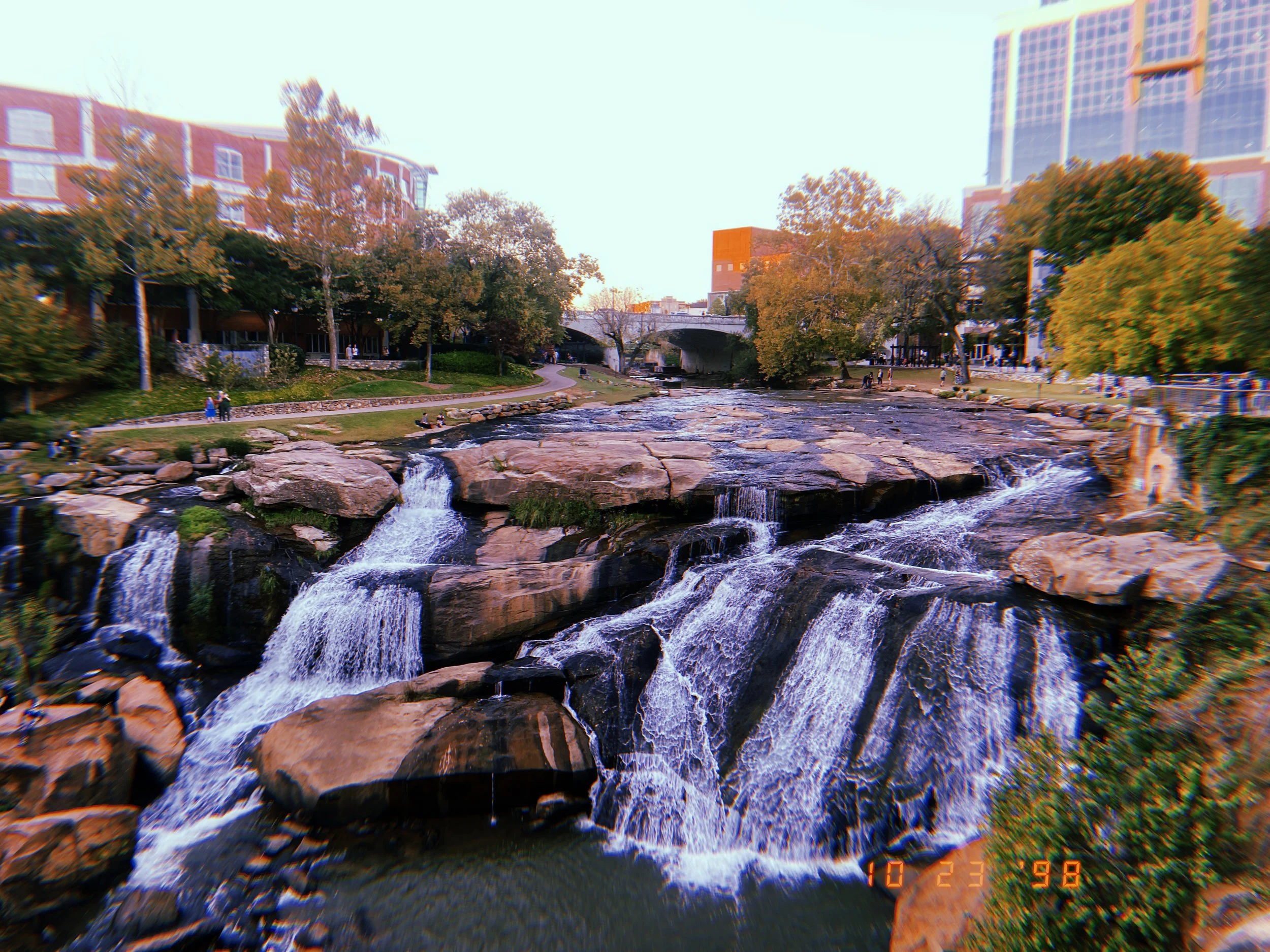 Falls Park on the Reedy in Greenville, South Carolina