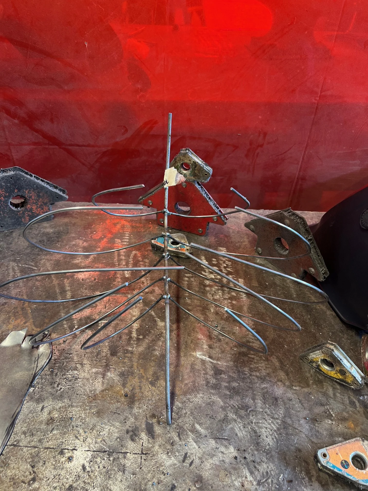 Starting to see a shape with the armature body assembly.