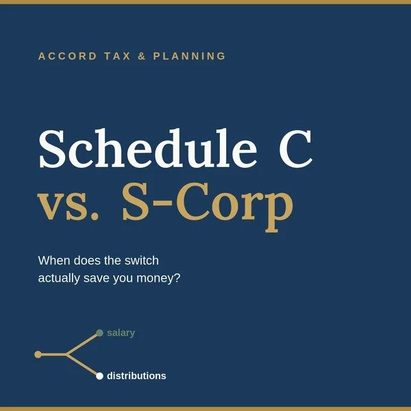 Schedule C vs. S-Corp