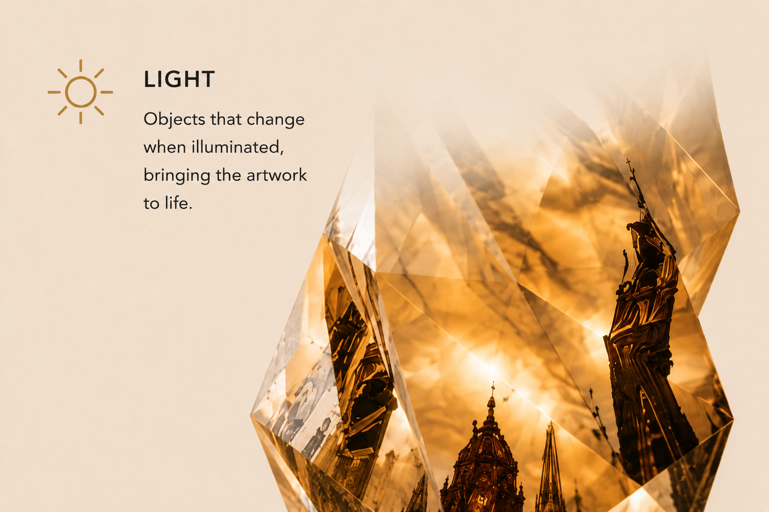 Heritage-inspired light and architecture artwork from Lantern & Lore, exploring the relationship between historic places, stories and light.