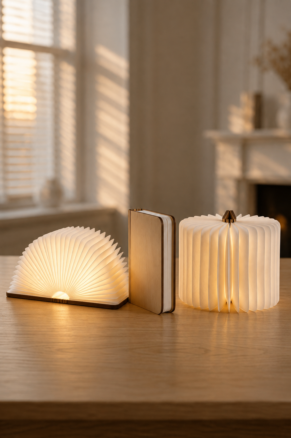 Mini Folding Book Lamp