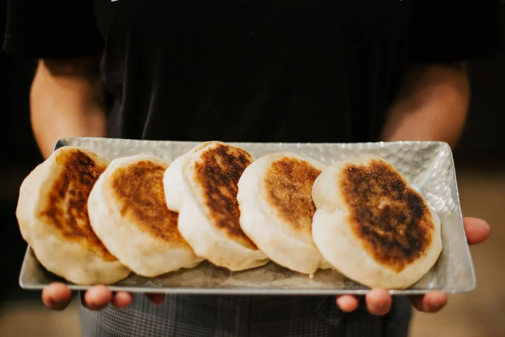 Sourdough English Muffins