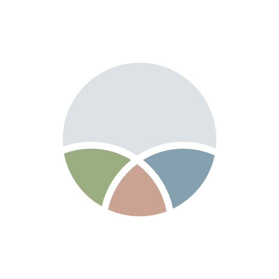 Das Logo des Psychotherapeuten Mag. Jürgen Pirker zeigt eine angedeutete Landschaft mit Wegen in einem Kreis.