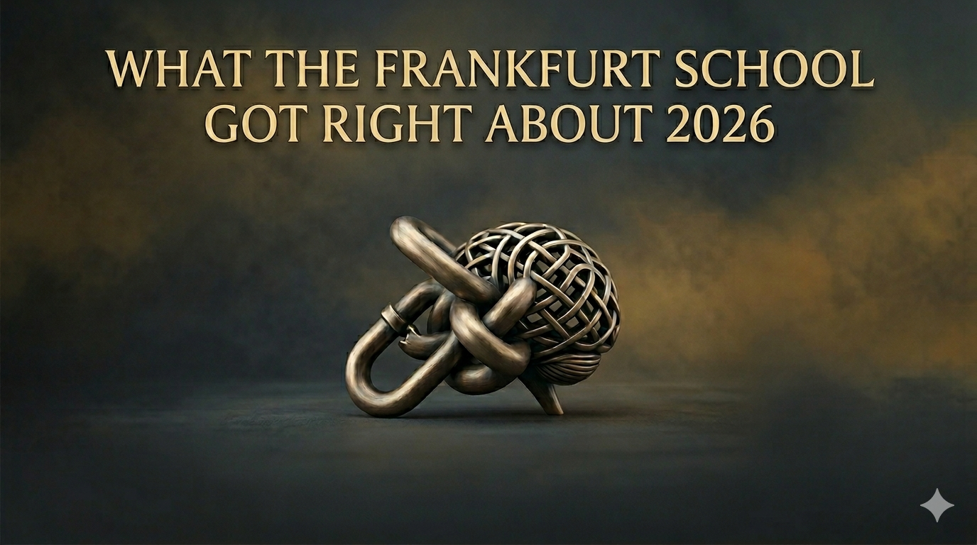 What the Frankfurt School Got Right About 2026