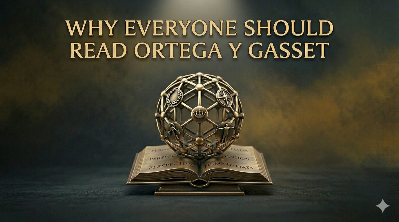 Why Everyone Should Read Ortega y Gasset