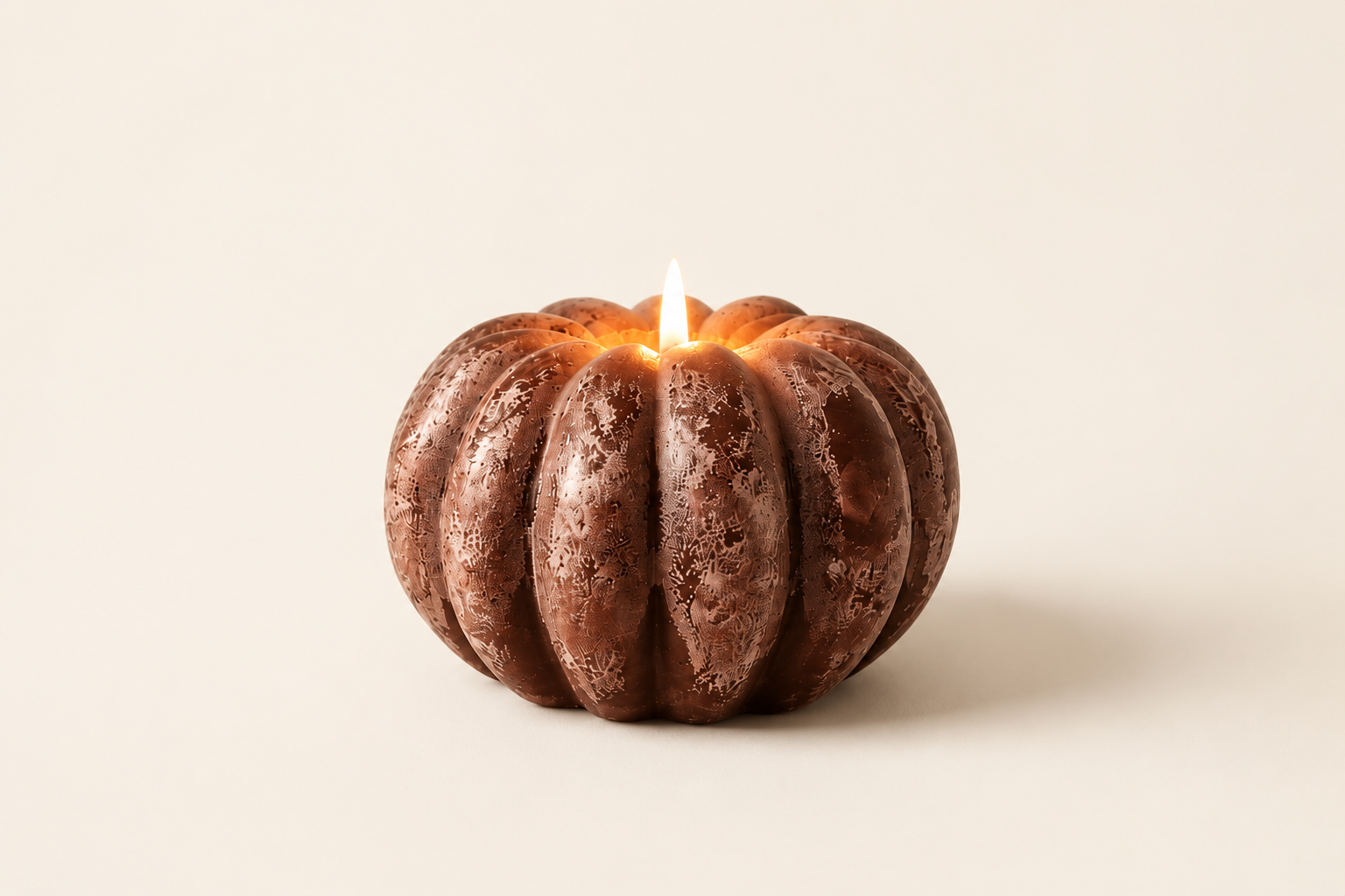Wax led candle
