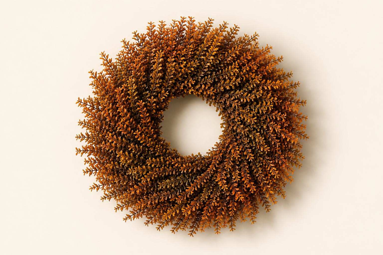 Autumn Boxwood wreath