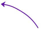 A purple curved arc or line against a black background.