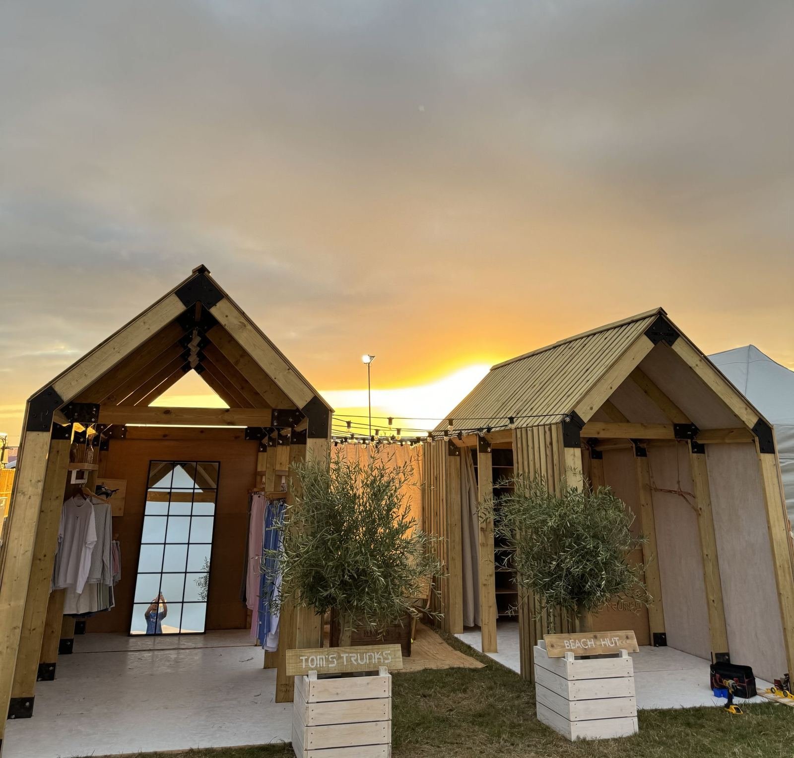 Tom's Trunks | Festival pop-up