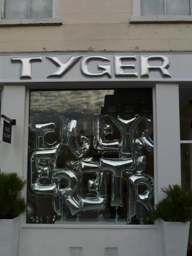 Tyger by the Tail | 3D signage