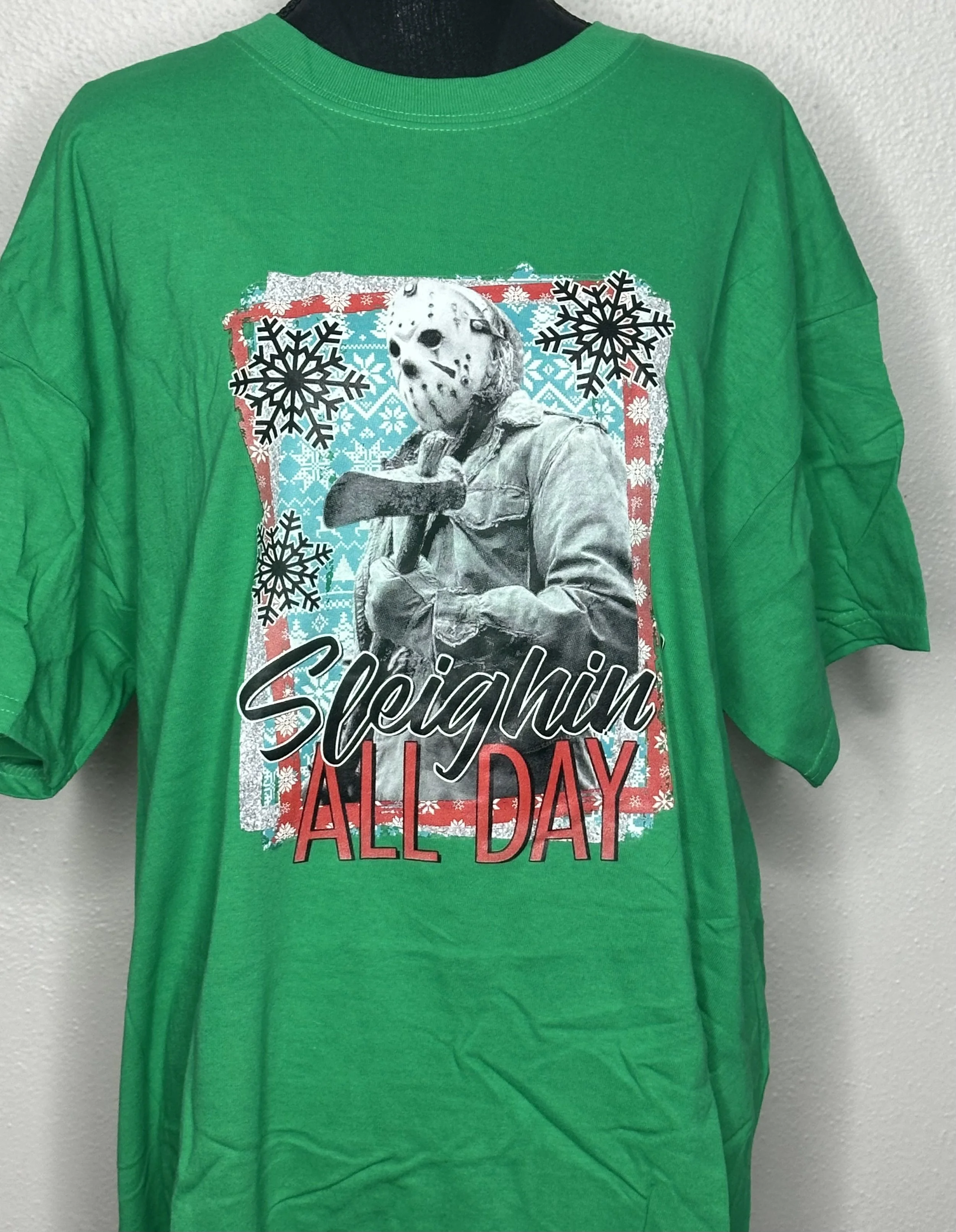 Sleighin' All Day Holiday T-Shirt