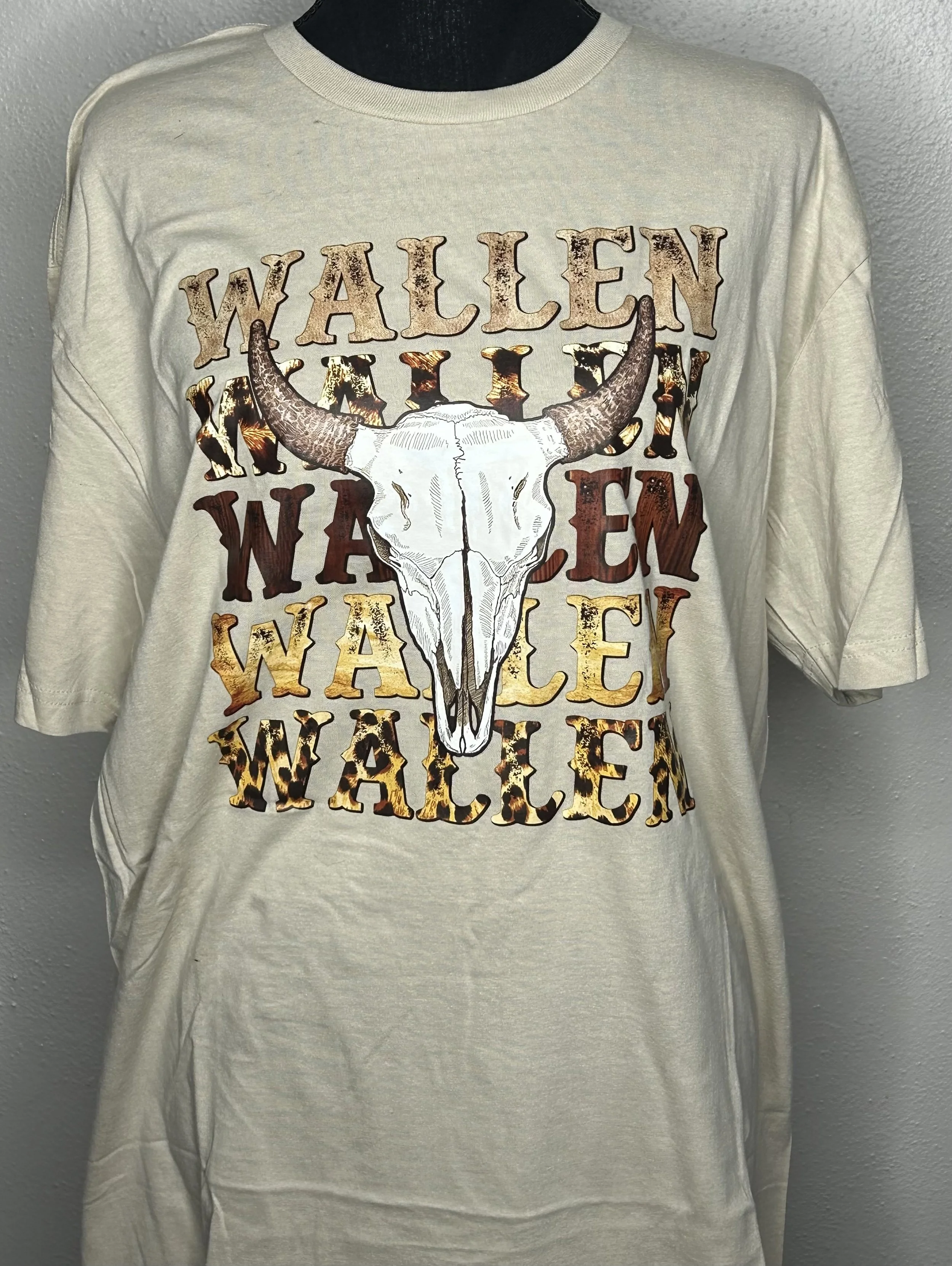 WALLEN- Longhorn Skull T-Shirt