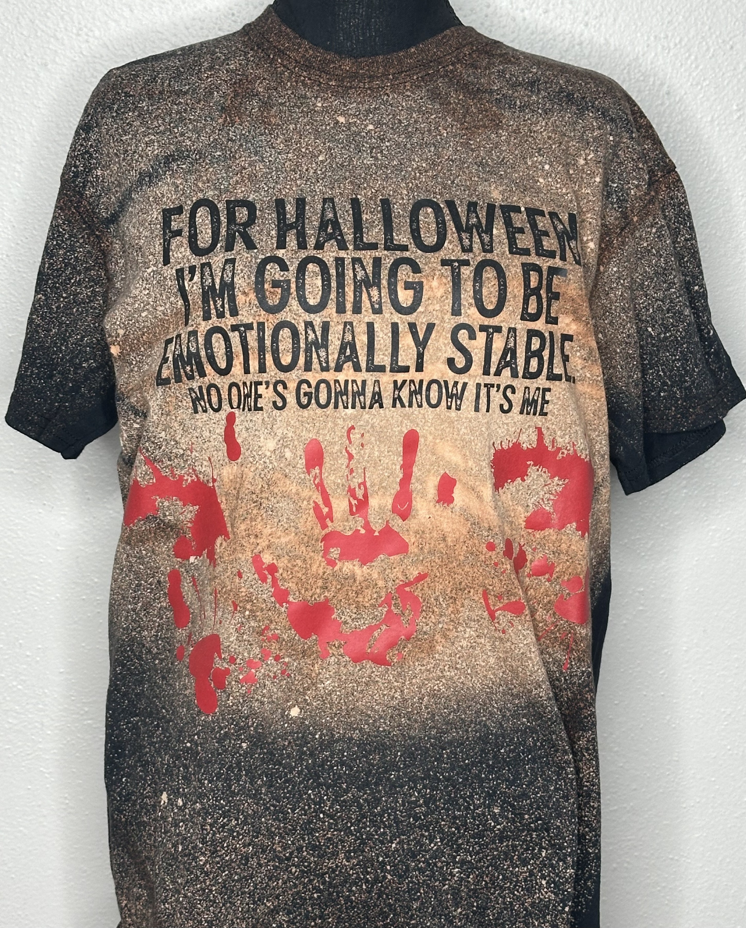 Halloween 'Emotionally Stable' T-Shirt