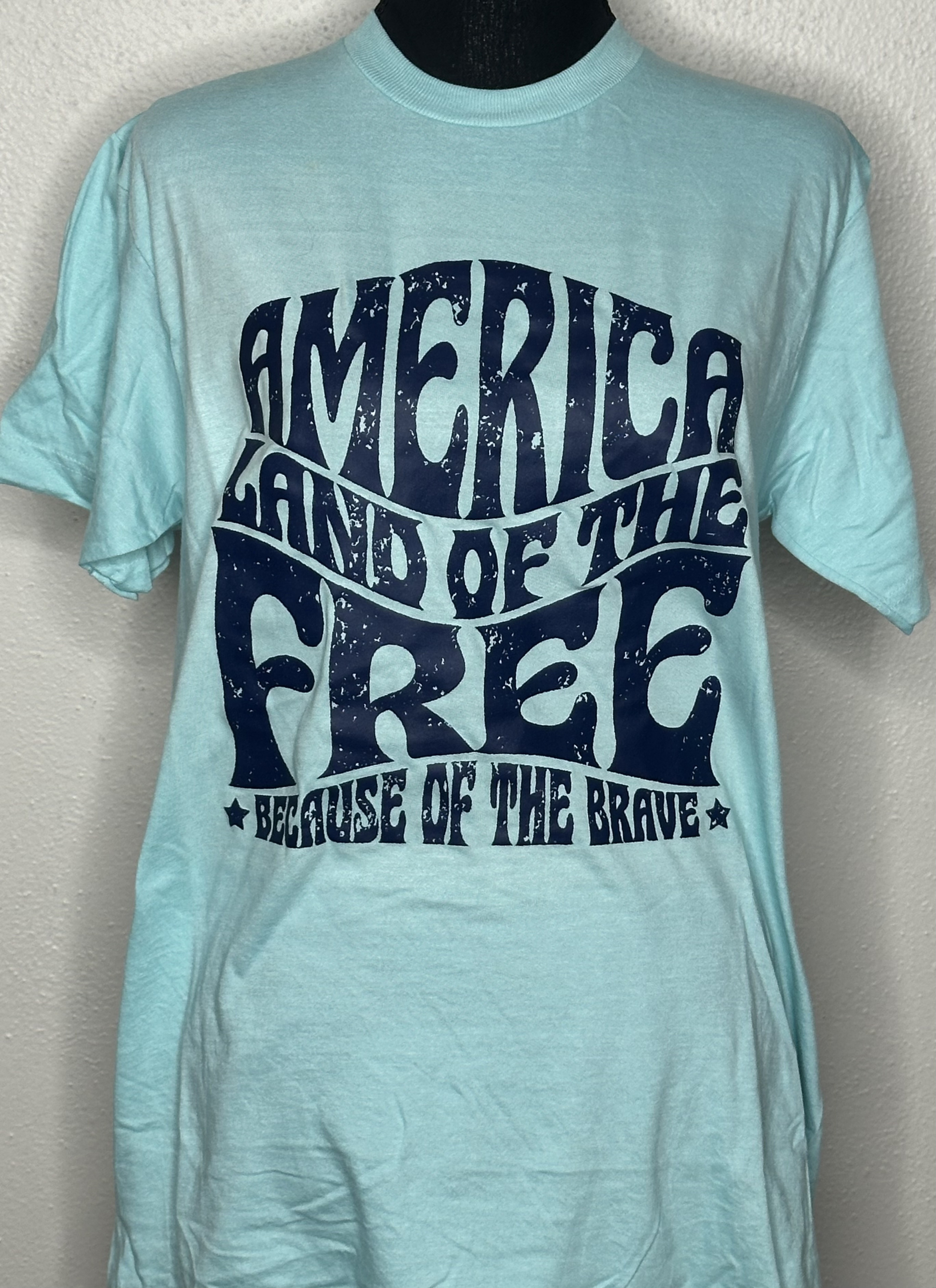 'America, Land of the Free' Patriotic T-Shirt