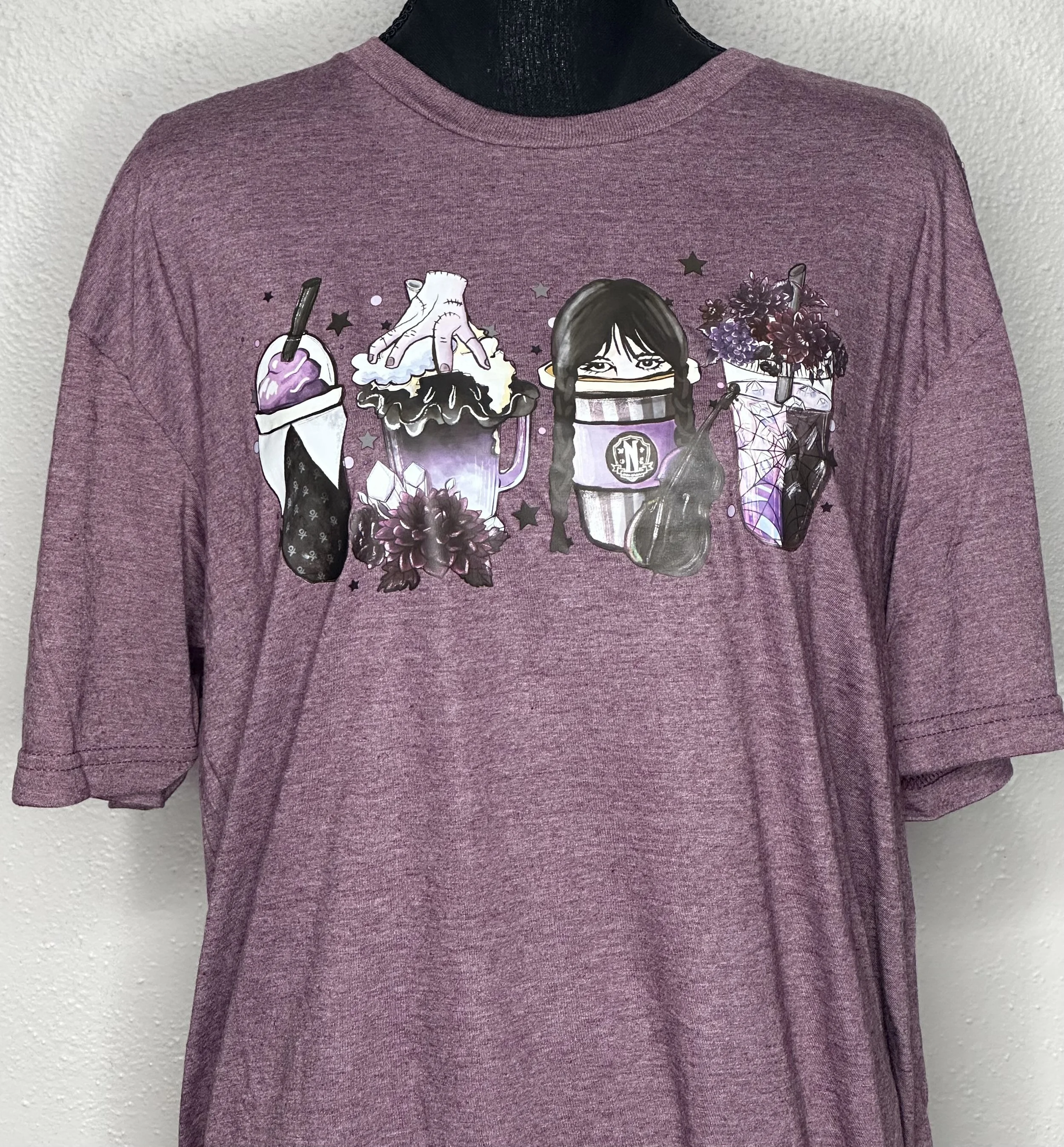 Wednesday Latte Graphic T-Shirt