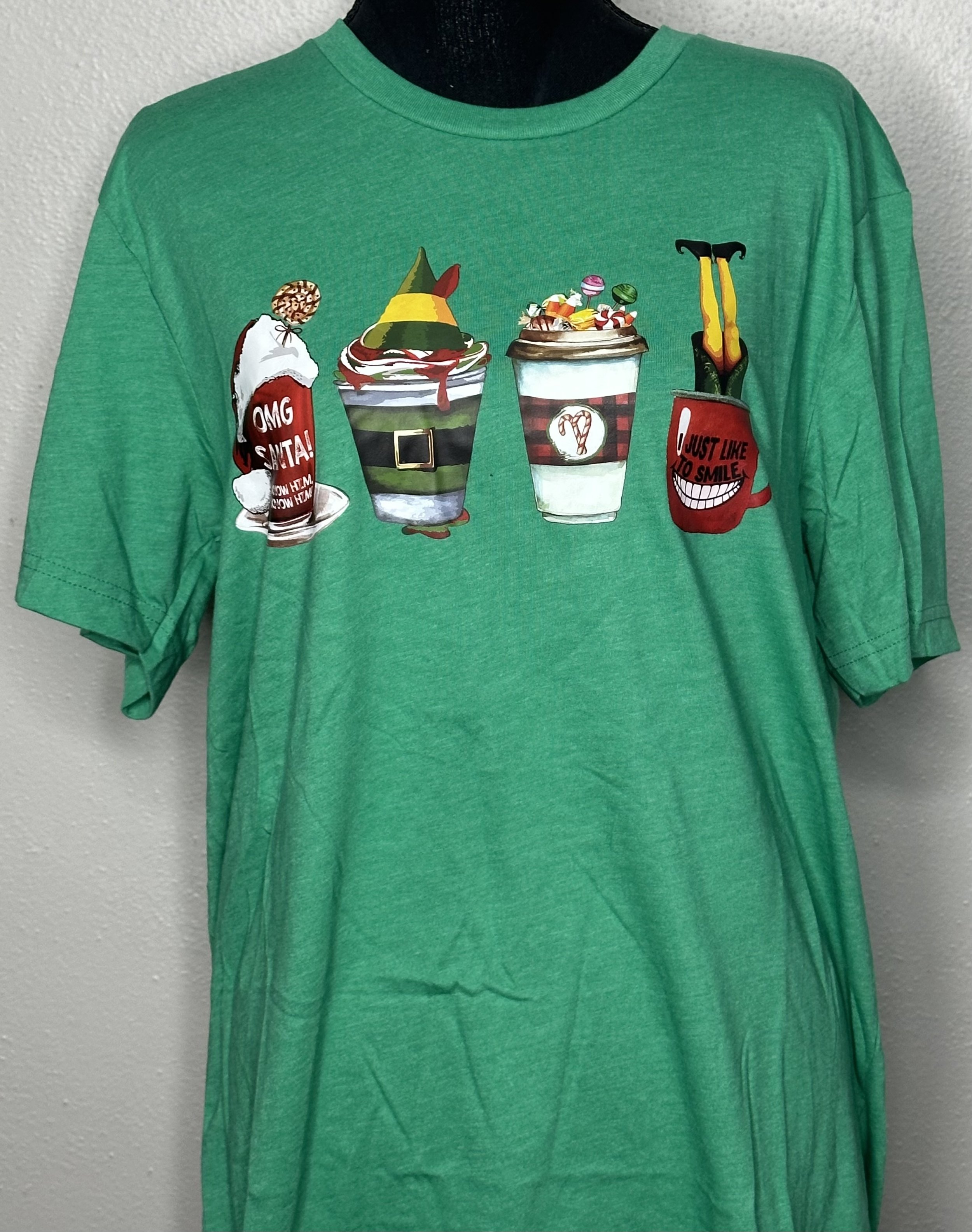Festive Holiday Graphic T-Shirt