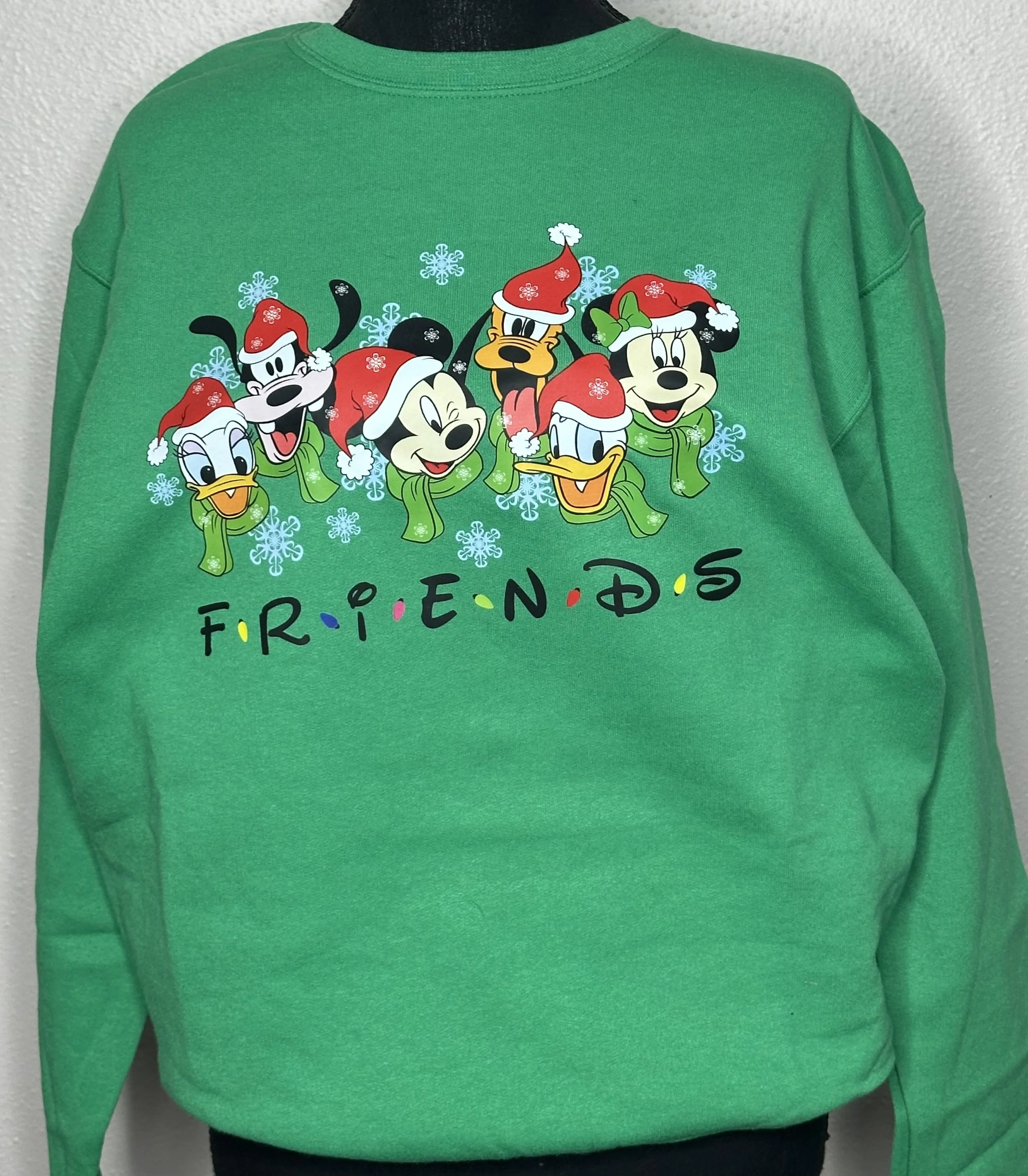 Festive Animated Friends Holiday Sweatshirt