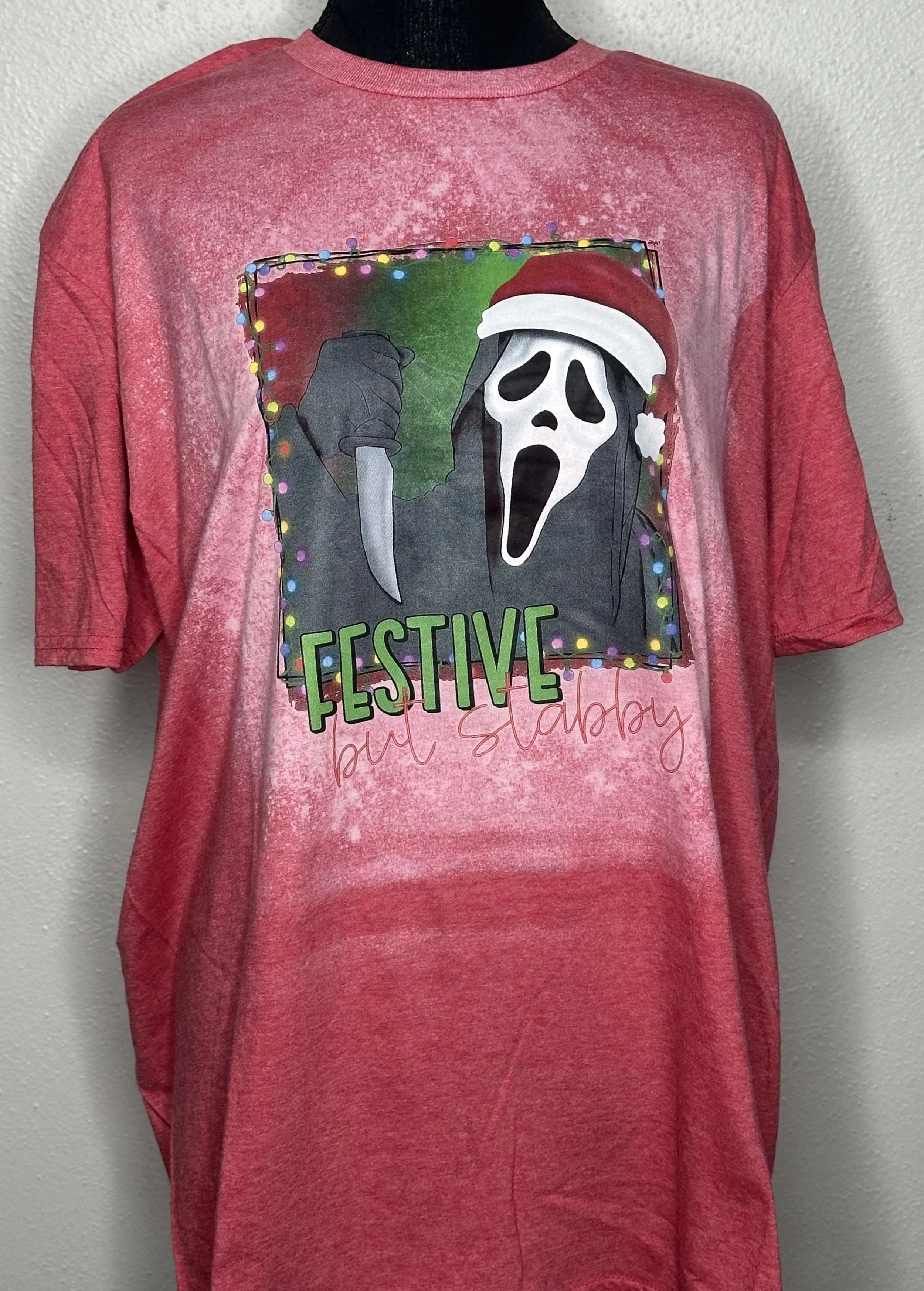 'Festive But Stabby' Holiday T-shirt