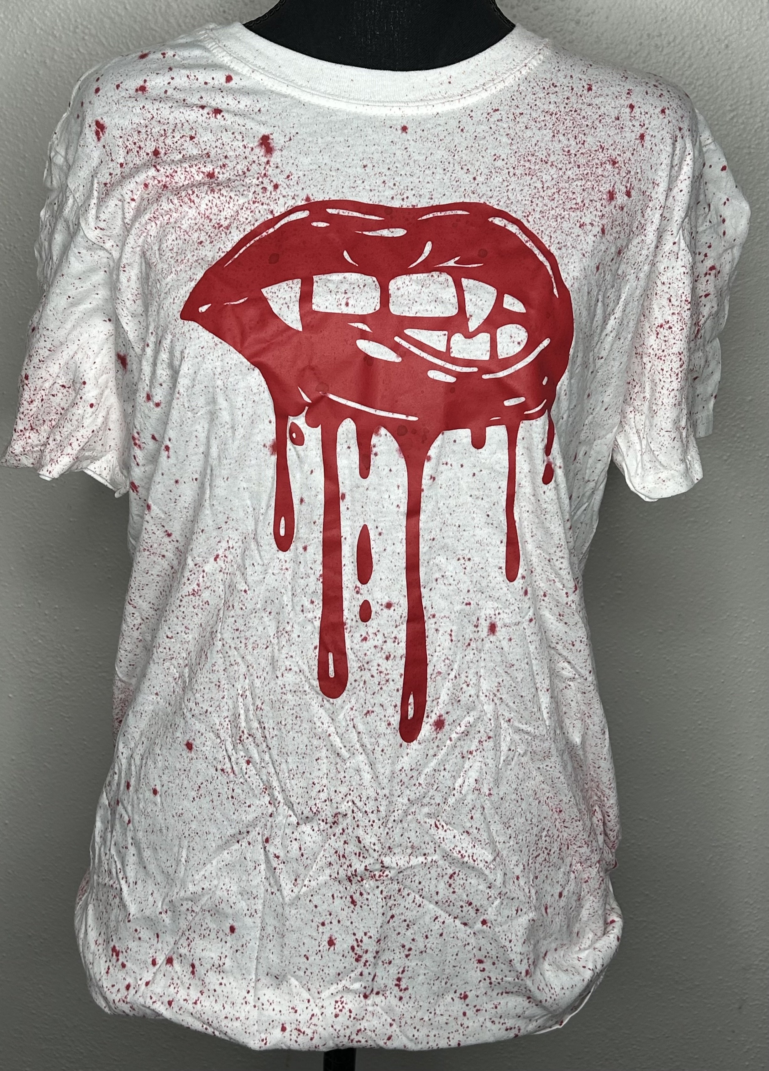 Dripping Lips Halloween T-Shirt