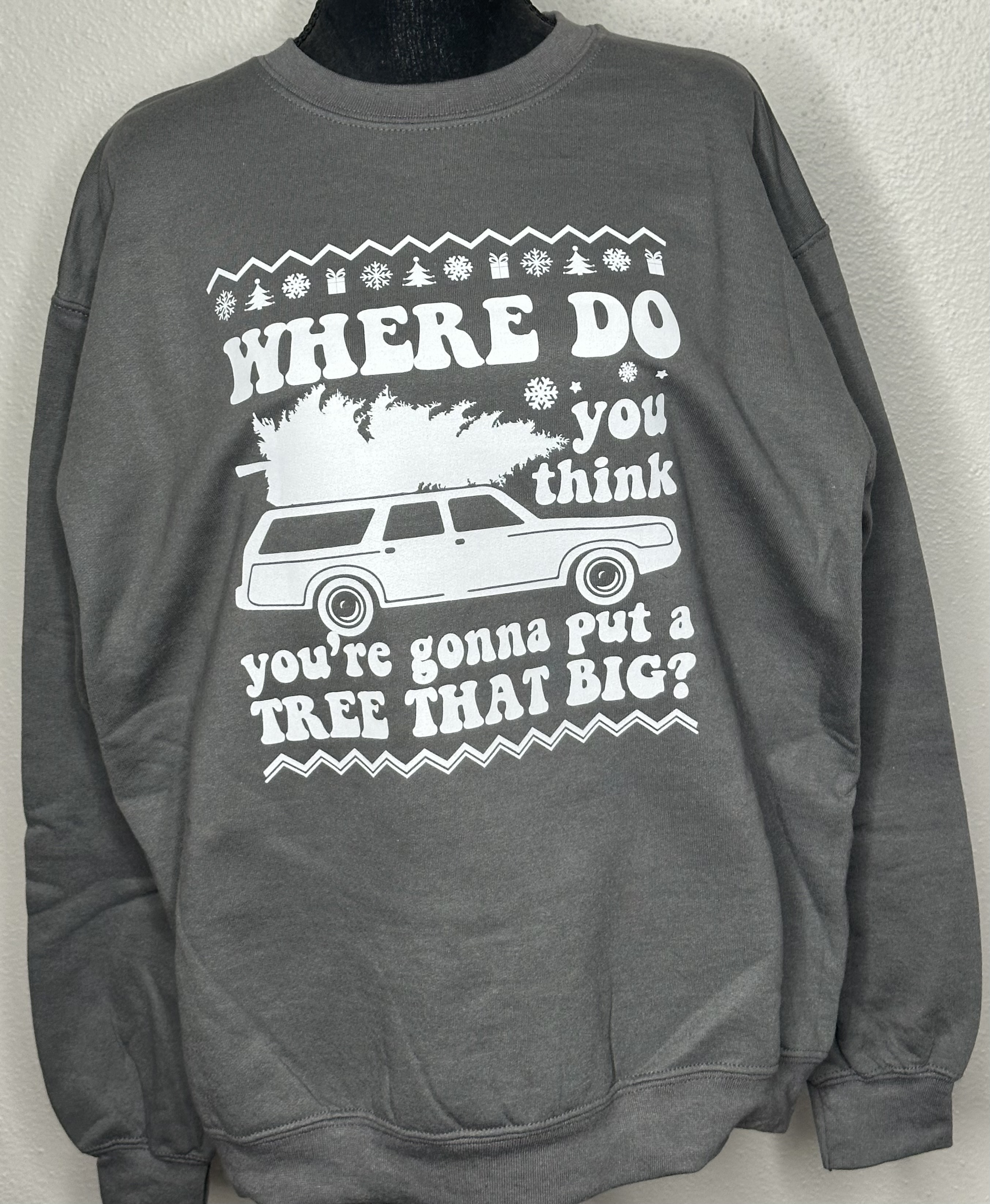 Where do you think?  Sweatshirt