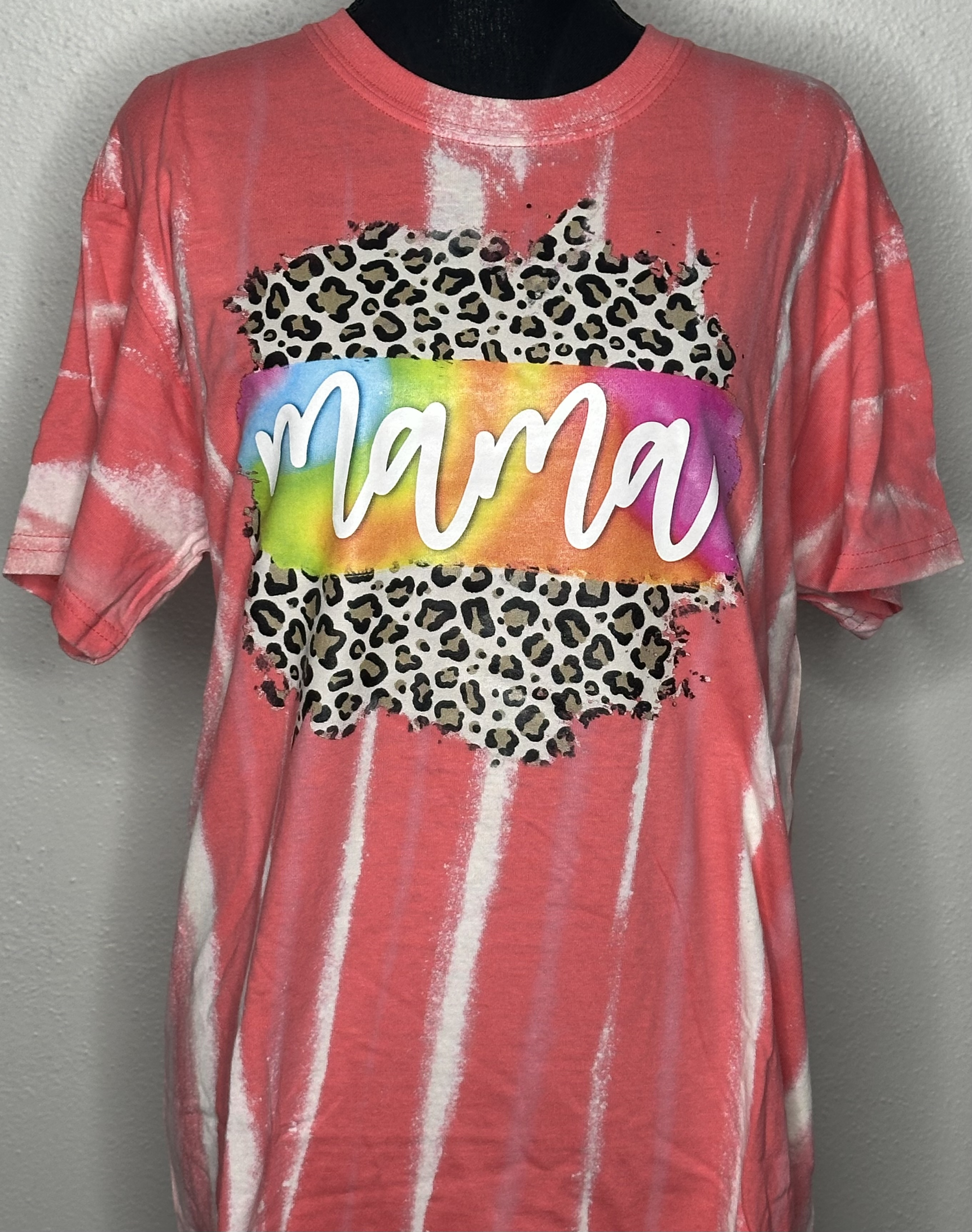 Rainbow Mama Leopard Print T-Shirt