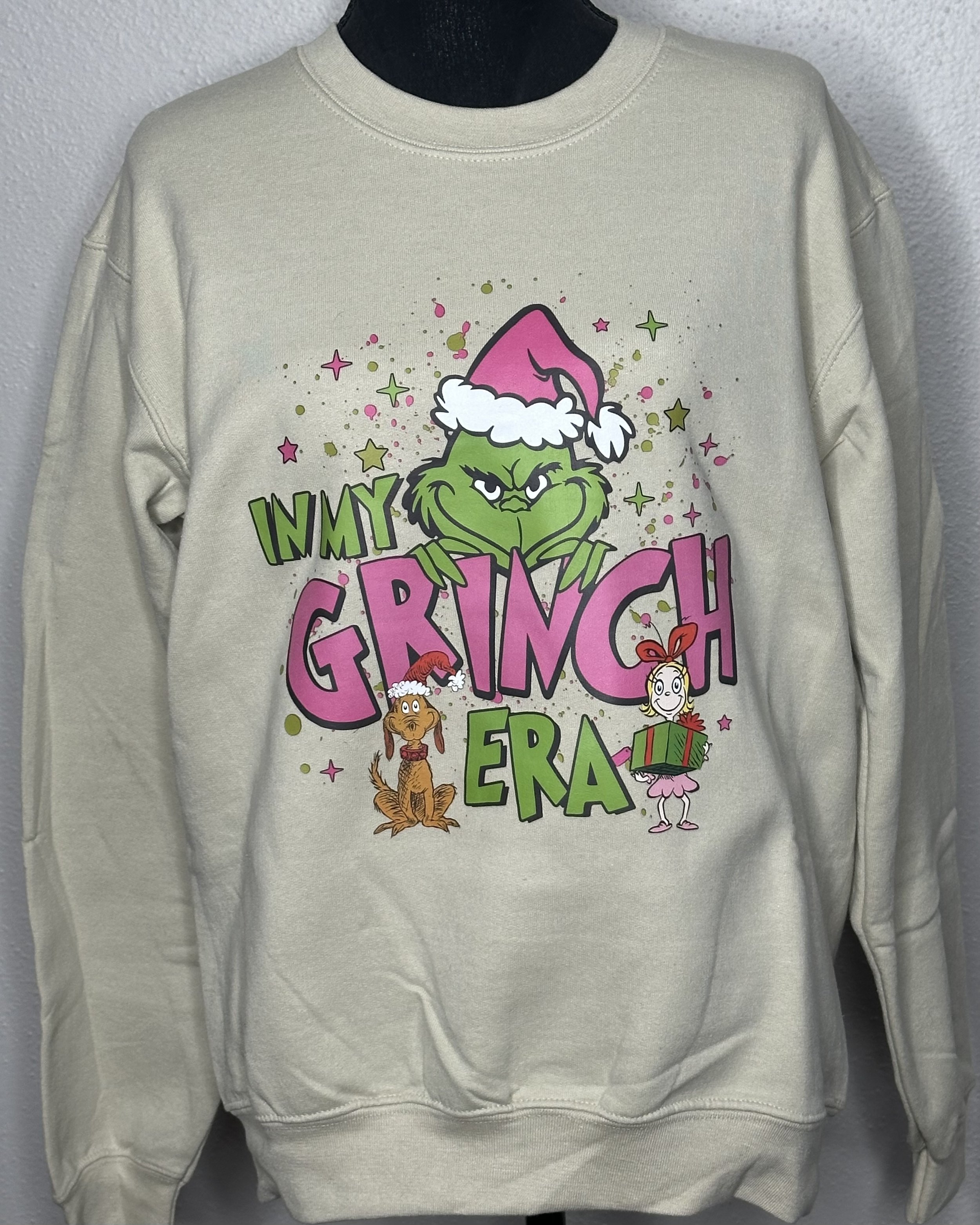 'In My Grinch Era' Holiday Sweatshirt