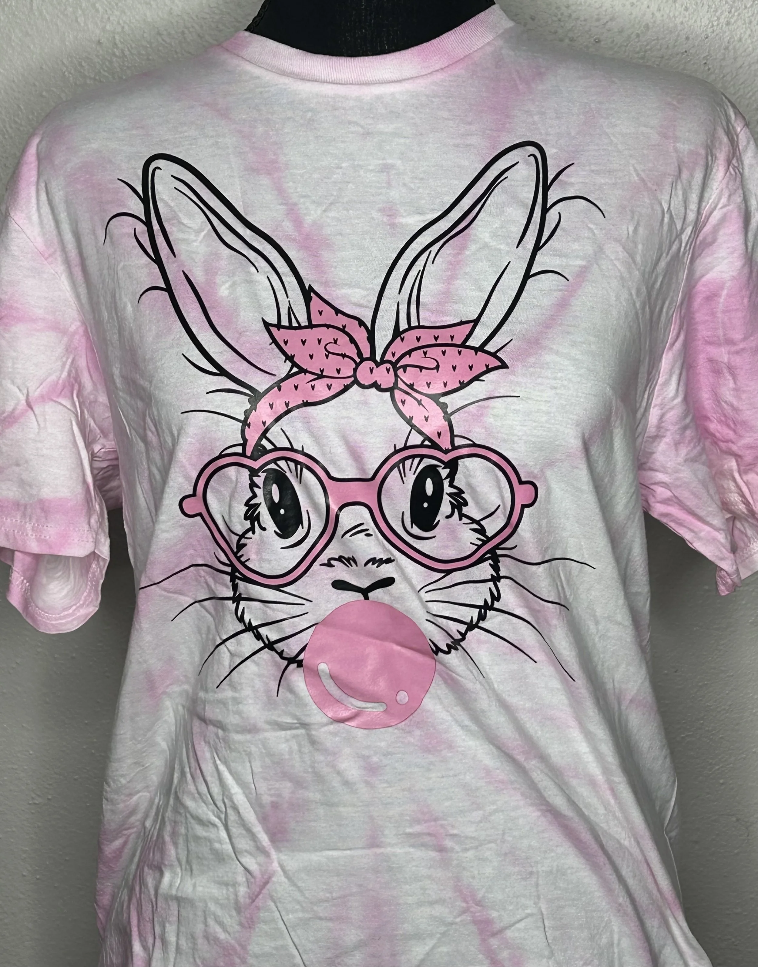 Retro Bunny Tie-Dye T-Shirt