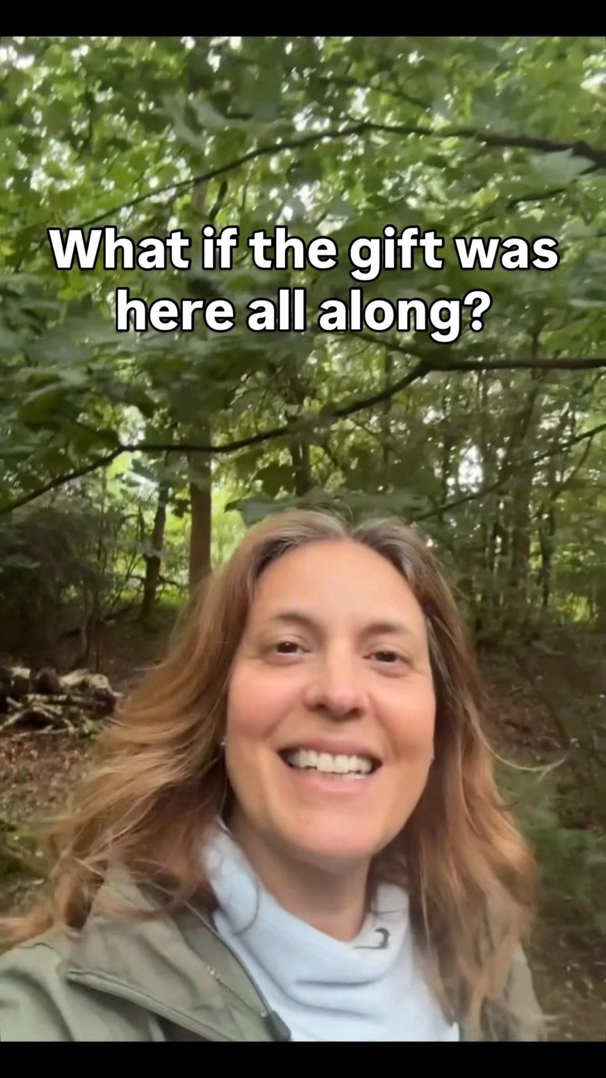 Video thumbnail for What if the gift was here all along reflection