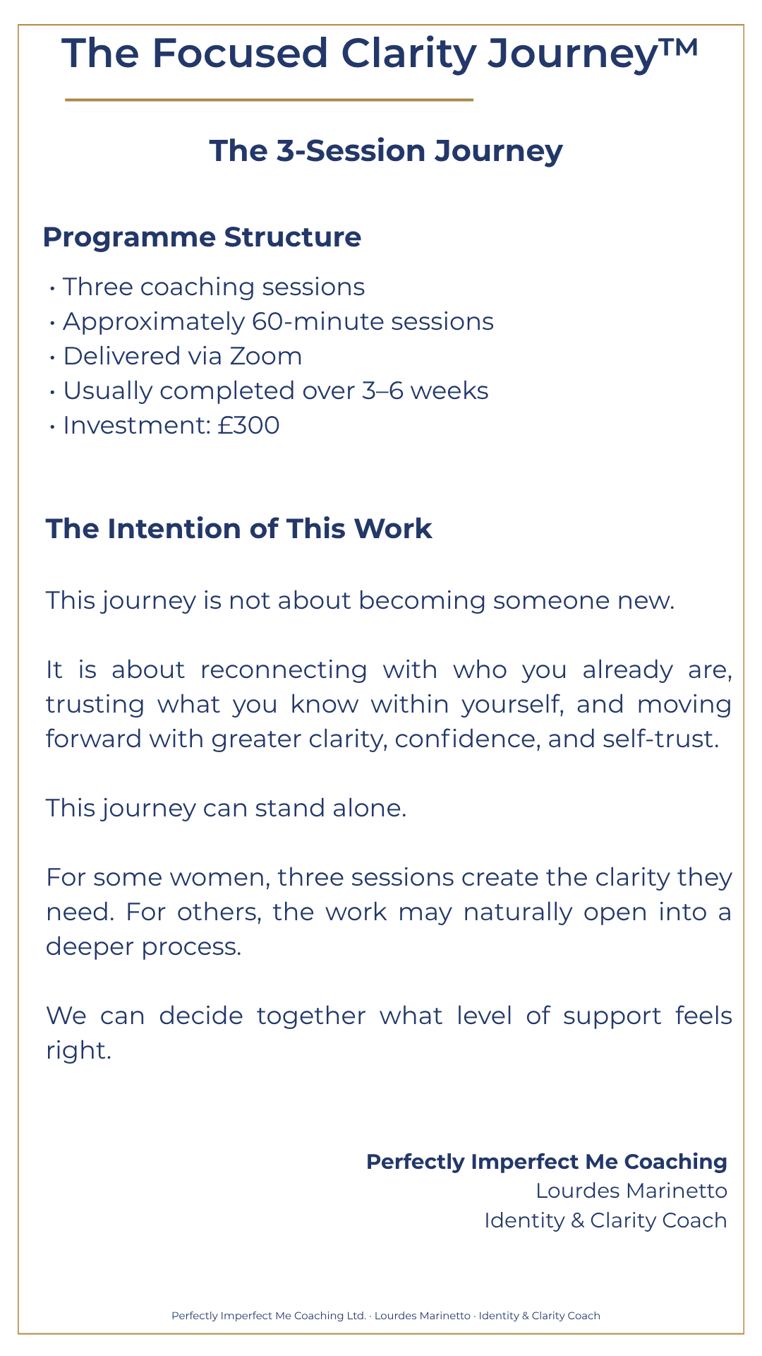 Focused Clarity Journey coaching guide 4