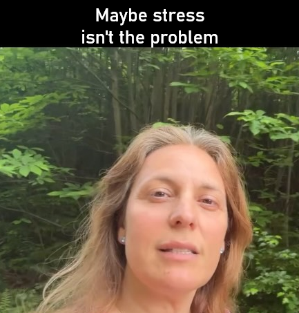 Video thumbnail for Maybe Stress isn’t the problem reflection