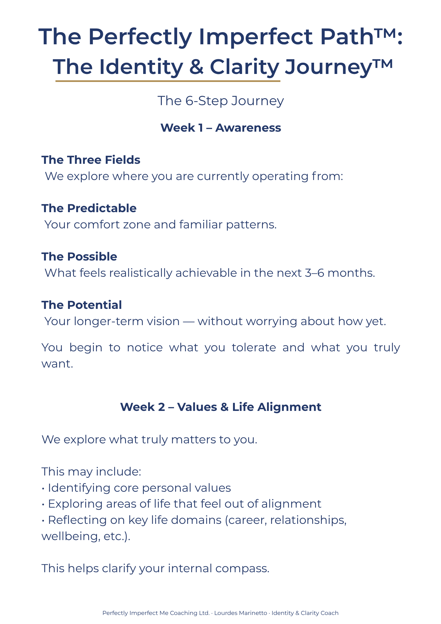 Identity and Clarity Journey coaching guide 2