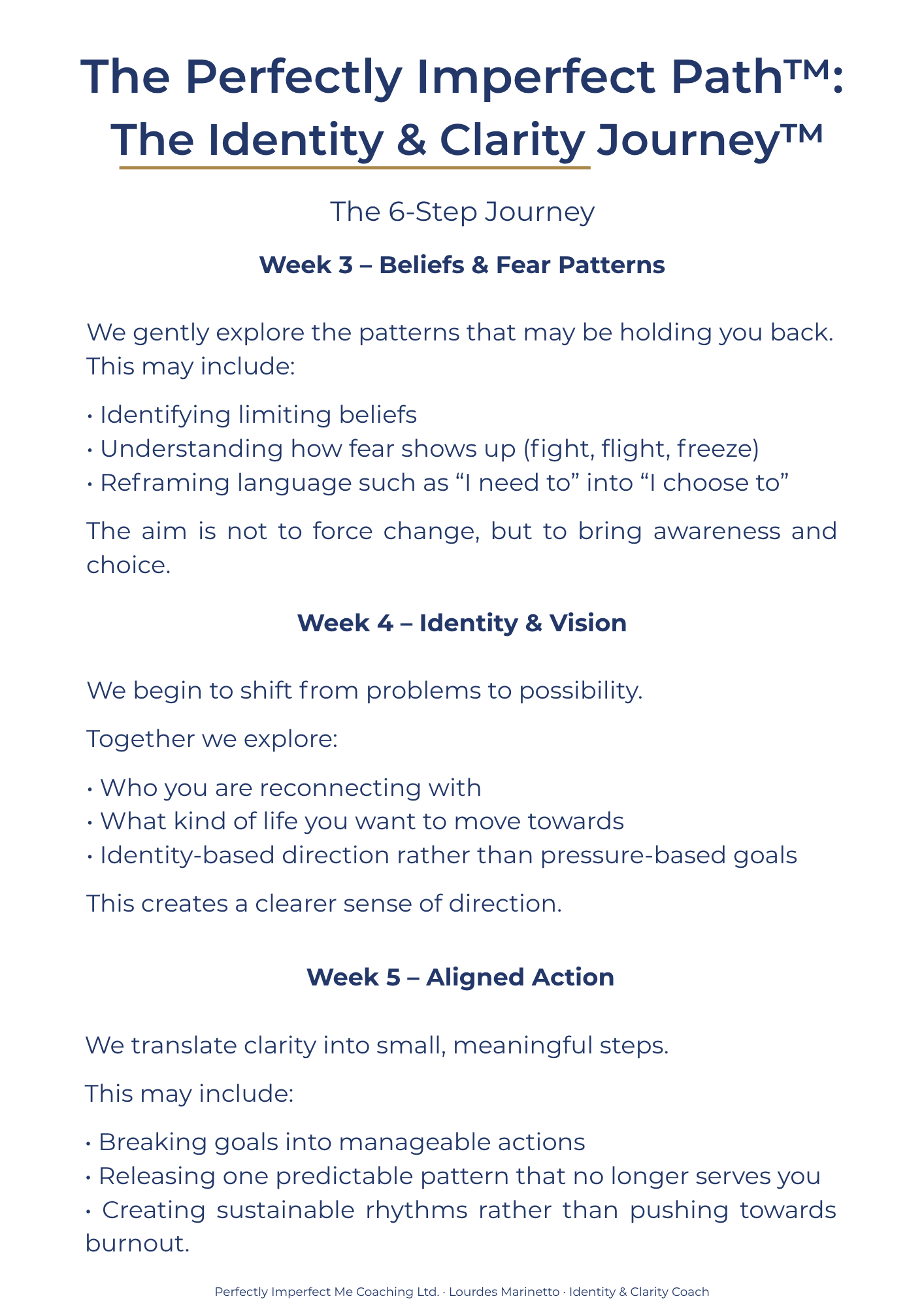 Identity and Clarity Journey coaching guide 3