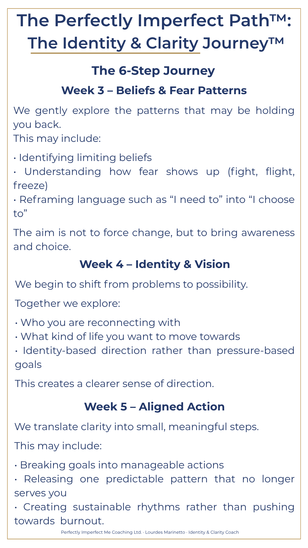 Identity and Clarity Journey coaching guide 3