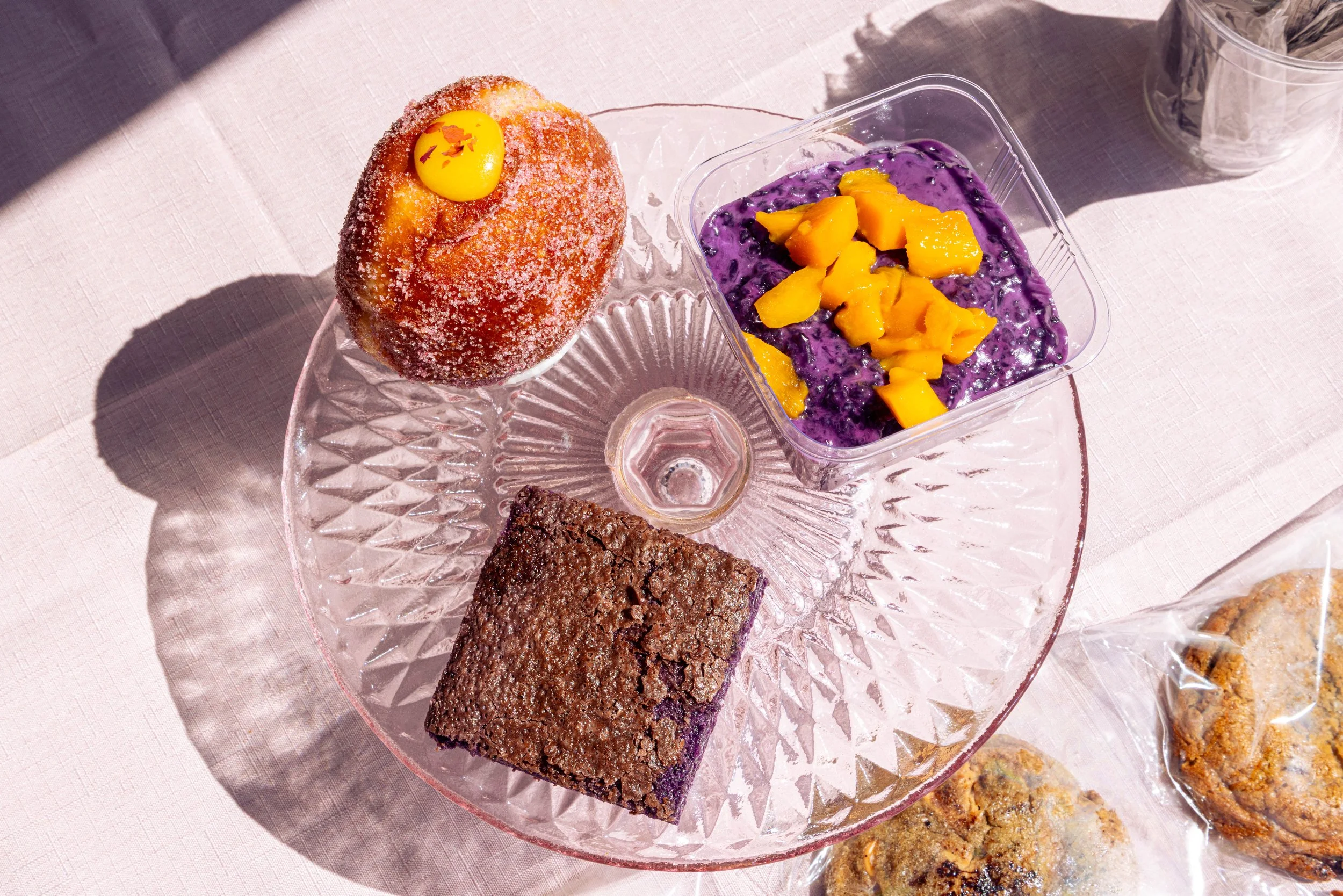 Assorted Asian pastries