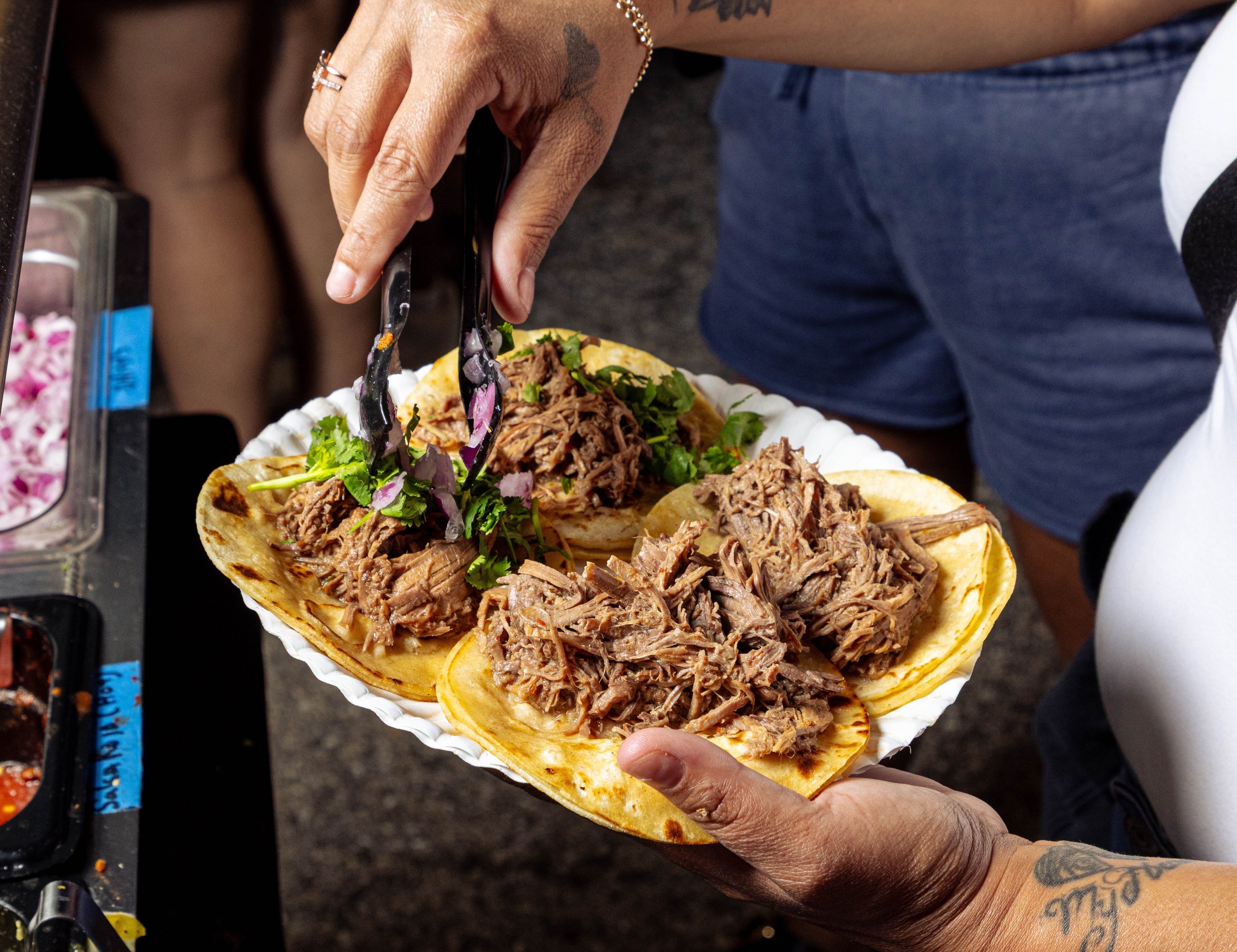 Tacos at Ekiben Night Market 2026