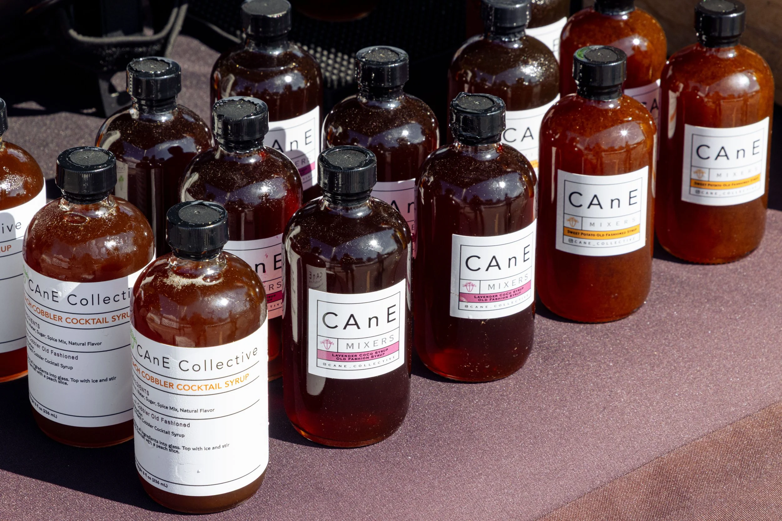 Cane cocktail mixers