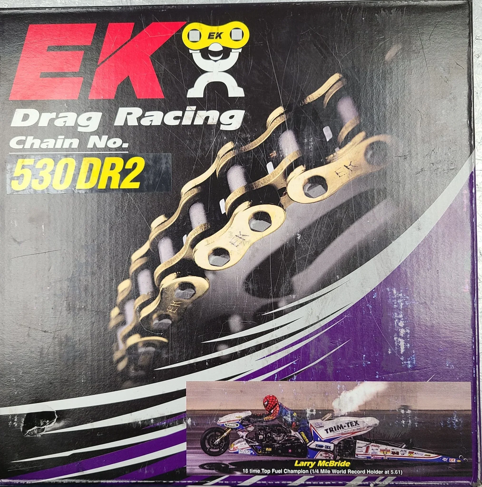 EK DR2 Chain 11,000 Tensile Non O Ring Race Chain.webp