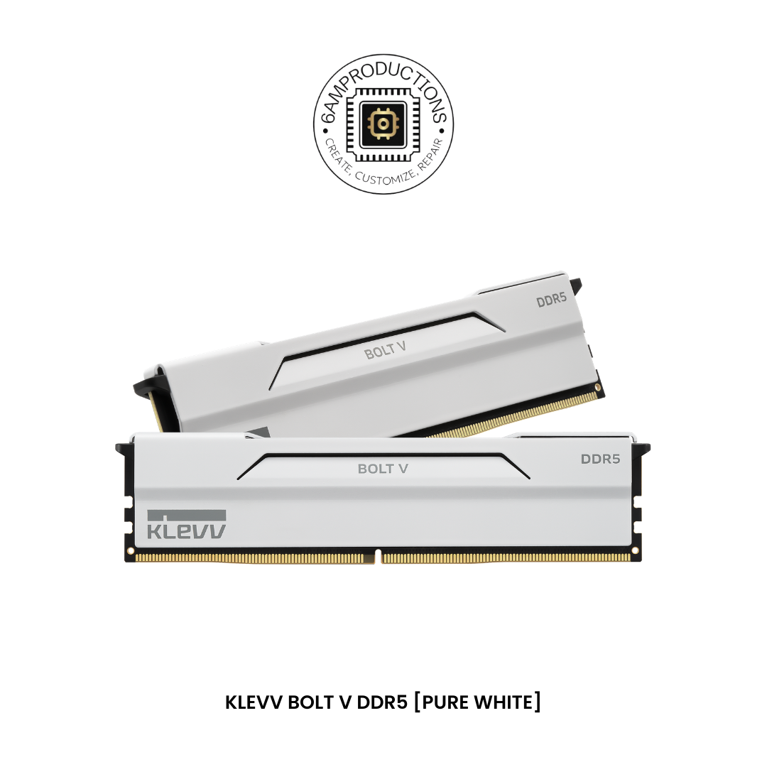 KLEVV BOLT V DDR5 32GB (2X16GB) Pure White.png