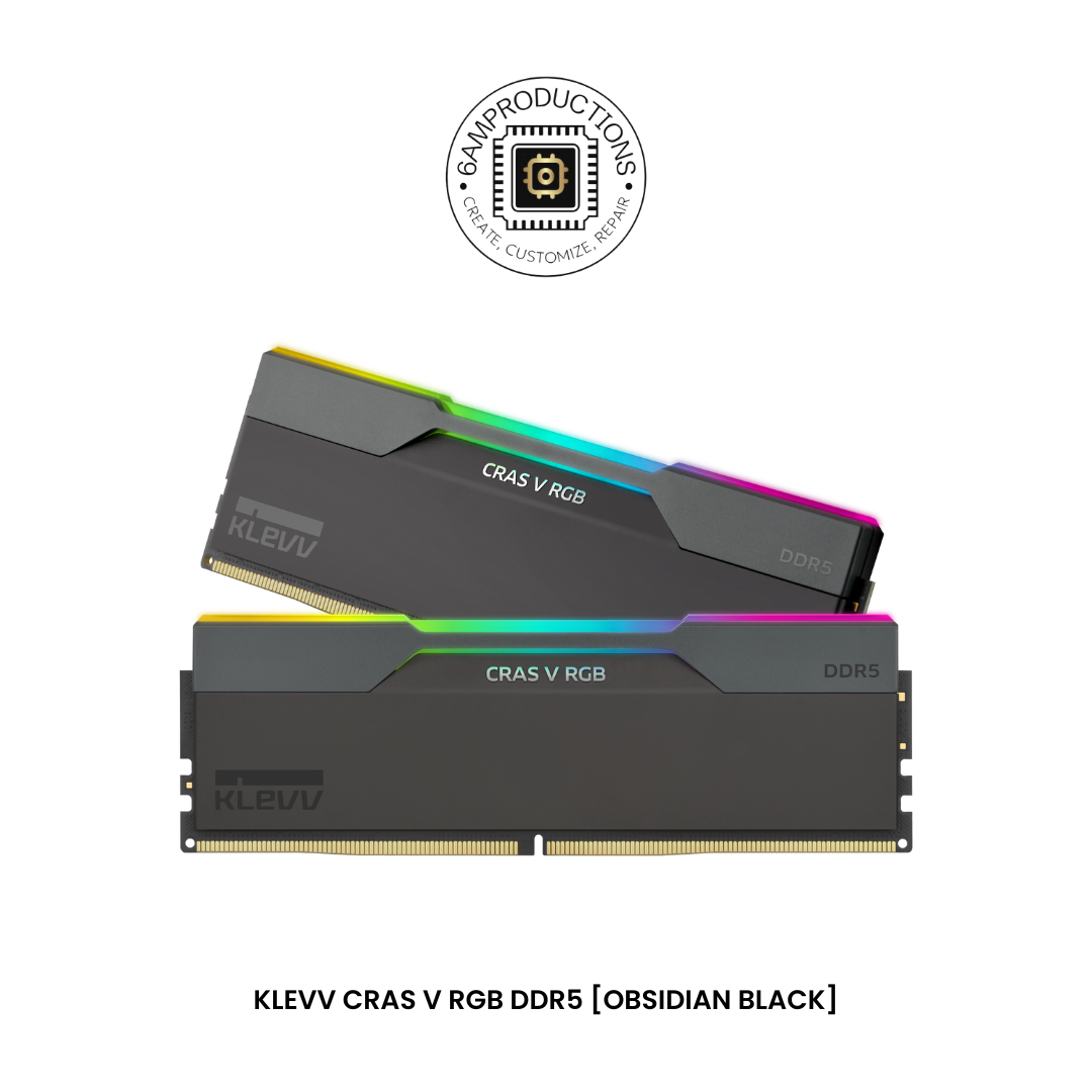 KLEVV CRAS V RGB DDR5 48GB (2X24GB) Obsidian Black.png