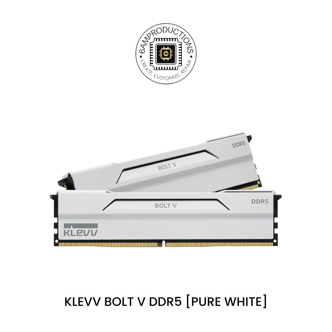 KLEVV BOLT V DDR5 64GB (2×32GB) - Pure White.png