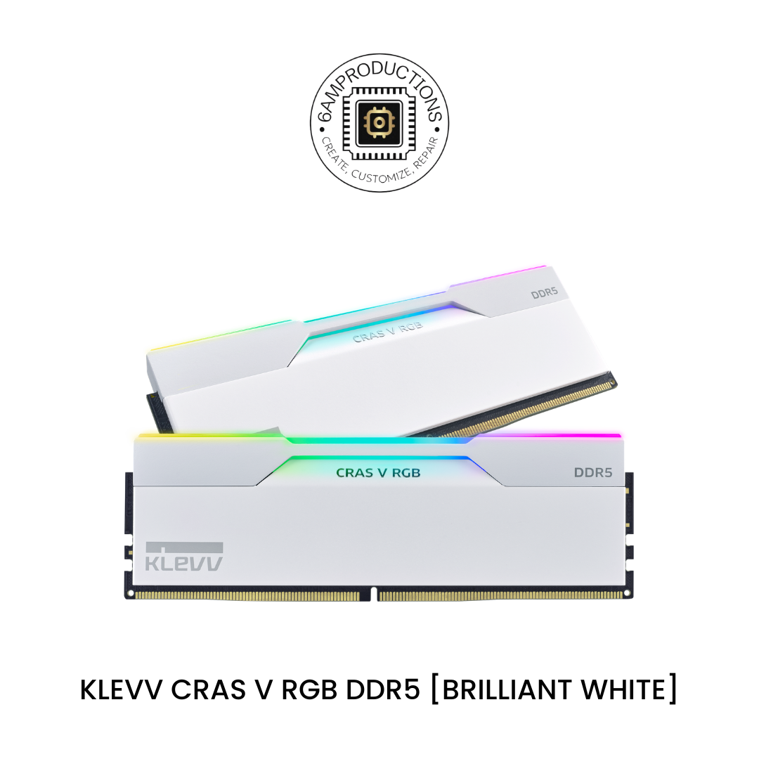 KLEVV CRAS V RGB DDR5 64GB (2×32GB) - Brilliant White.png