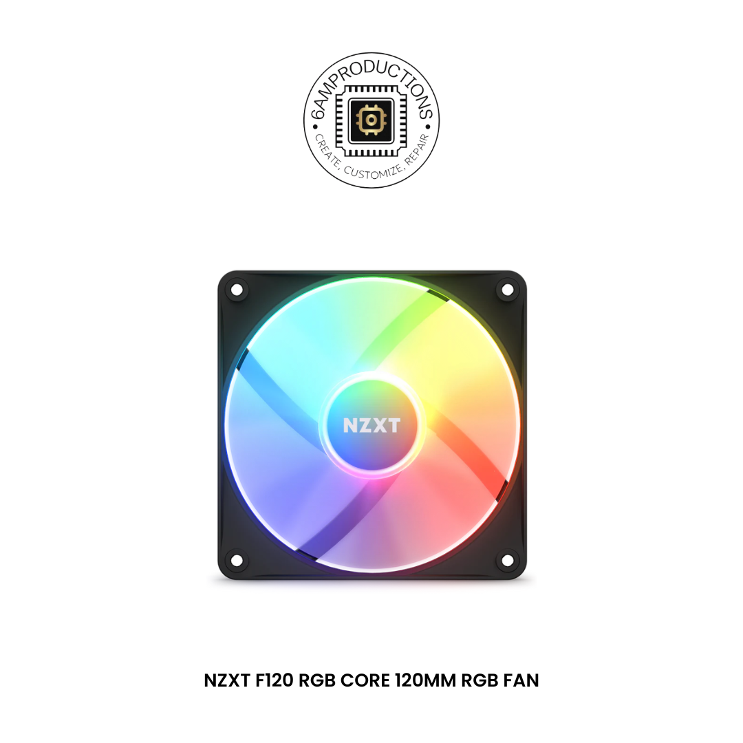 NZXT F120 RGB Core 120mm RGB Fan (Black)