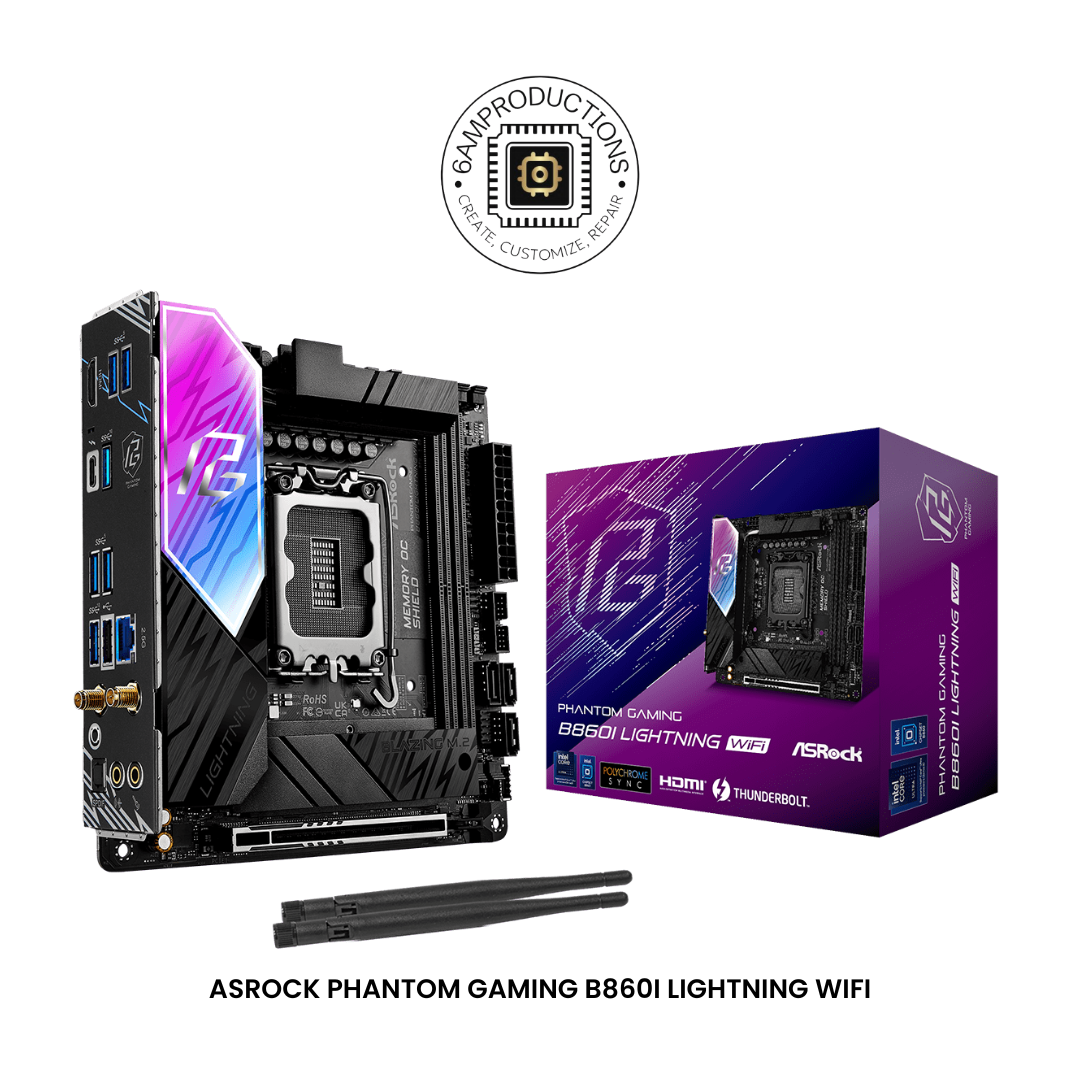 ASRock Phantom Gaming B860I Lightning WiFi