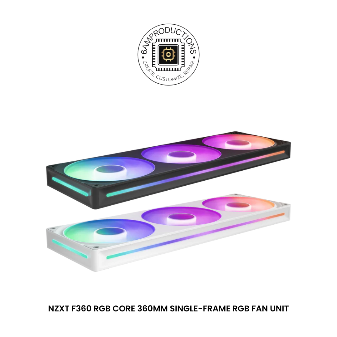 NZXT F360 RGB Core 360mm Single-Frame RGB Fan Unit