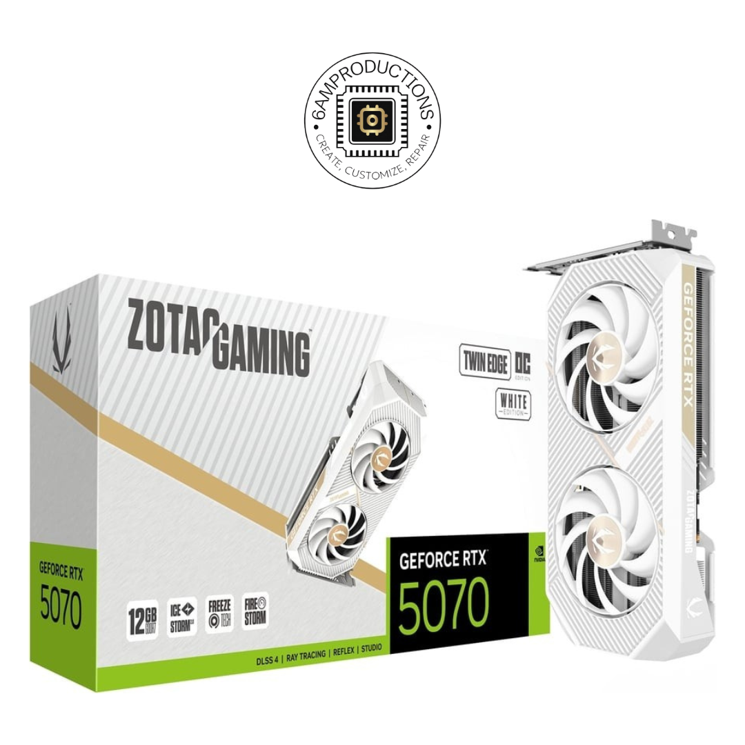 ZOTAC GAMING GeForce RTX 5070 Twin Edge OC White Edition